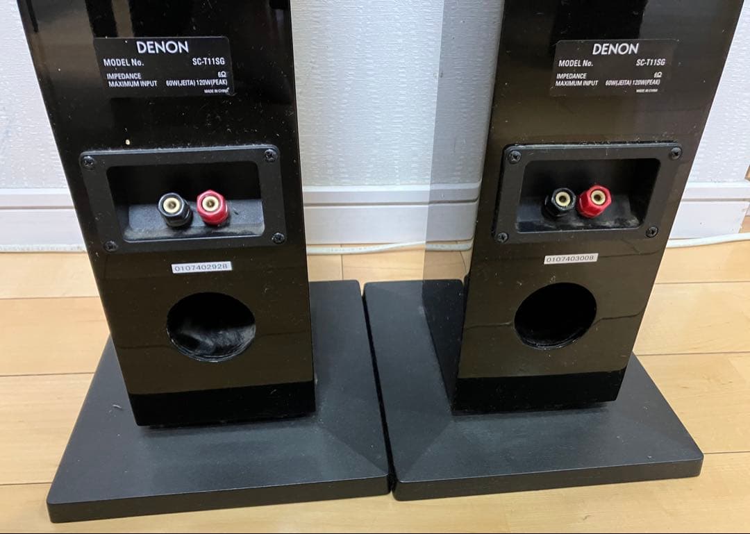 DENON SC-T 11SGタワースピーカー 黒