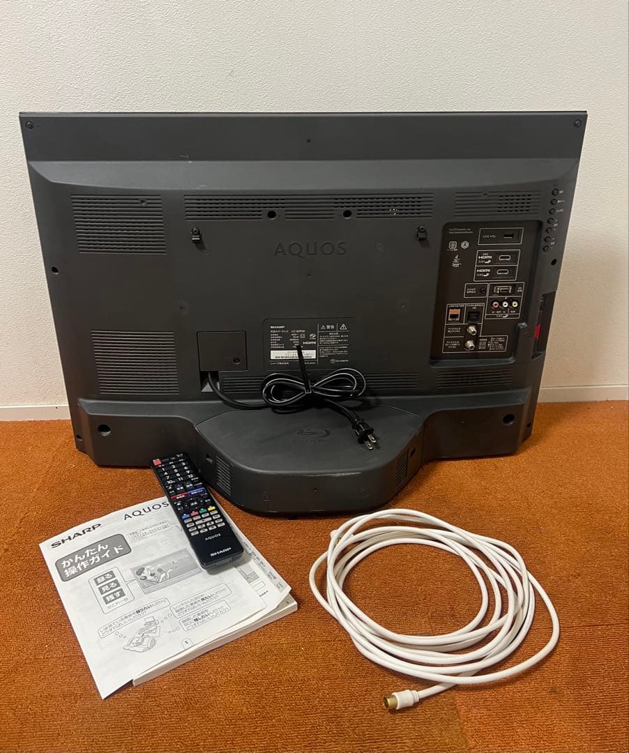 シャープ ブルーレイ・HDD搭載 液晶テレビ 32V型TV録画ダビング機能付