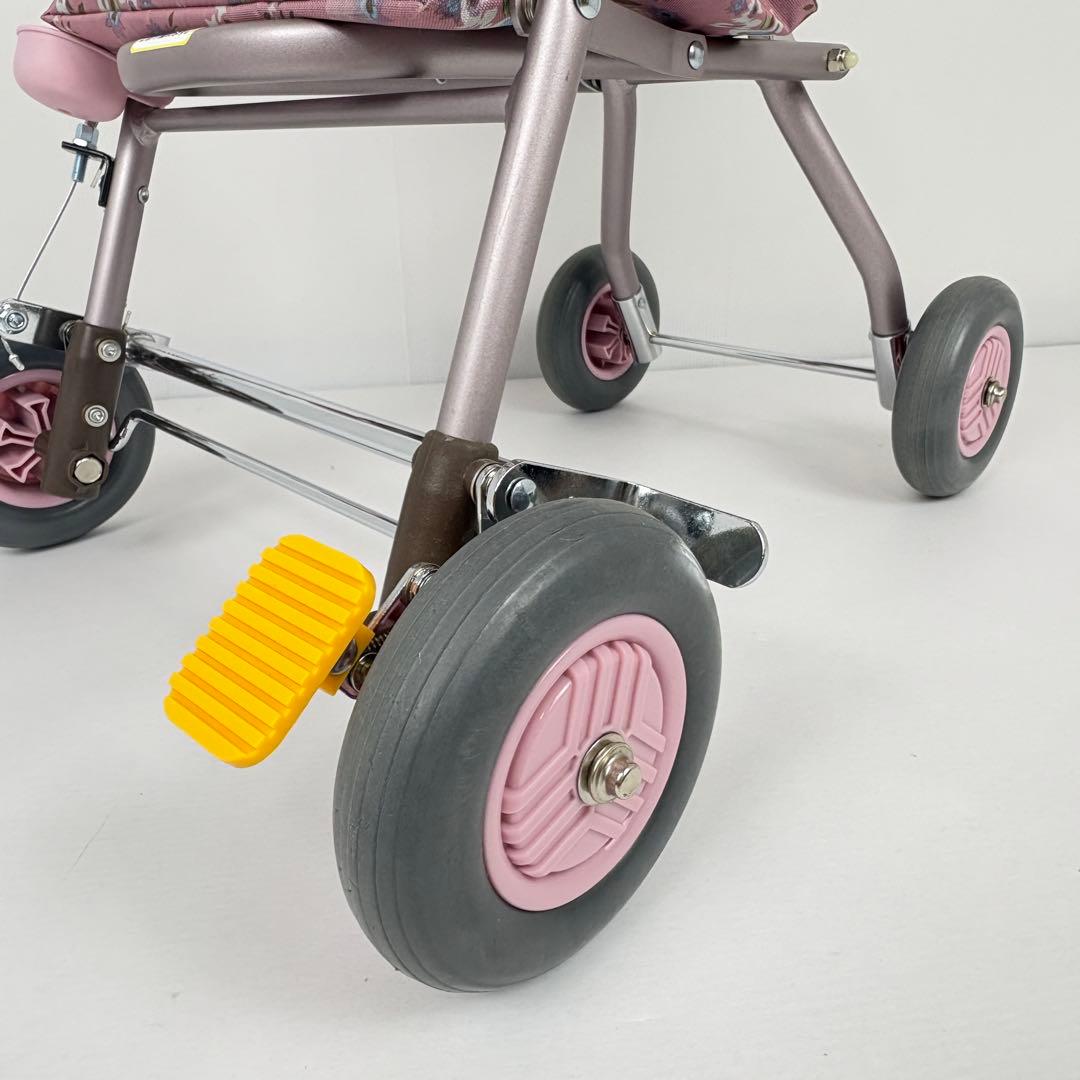 【美品】幸和製作所　シルバーカー　プチカ SICP01　フラワー
