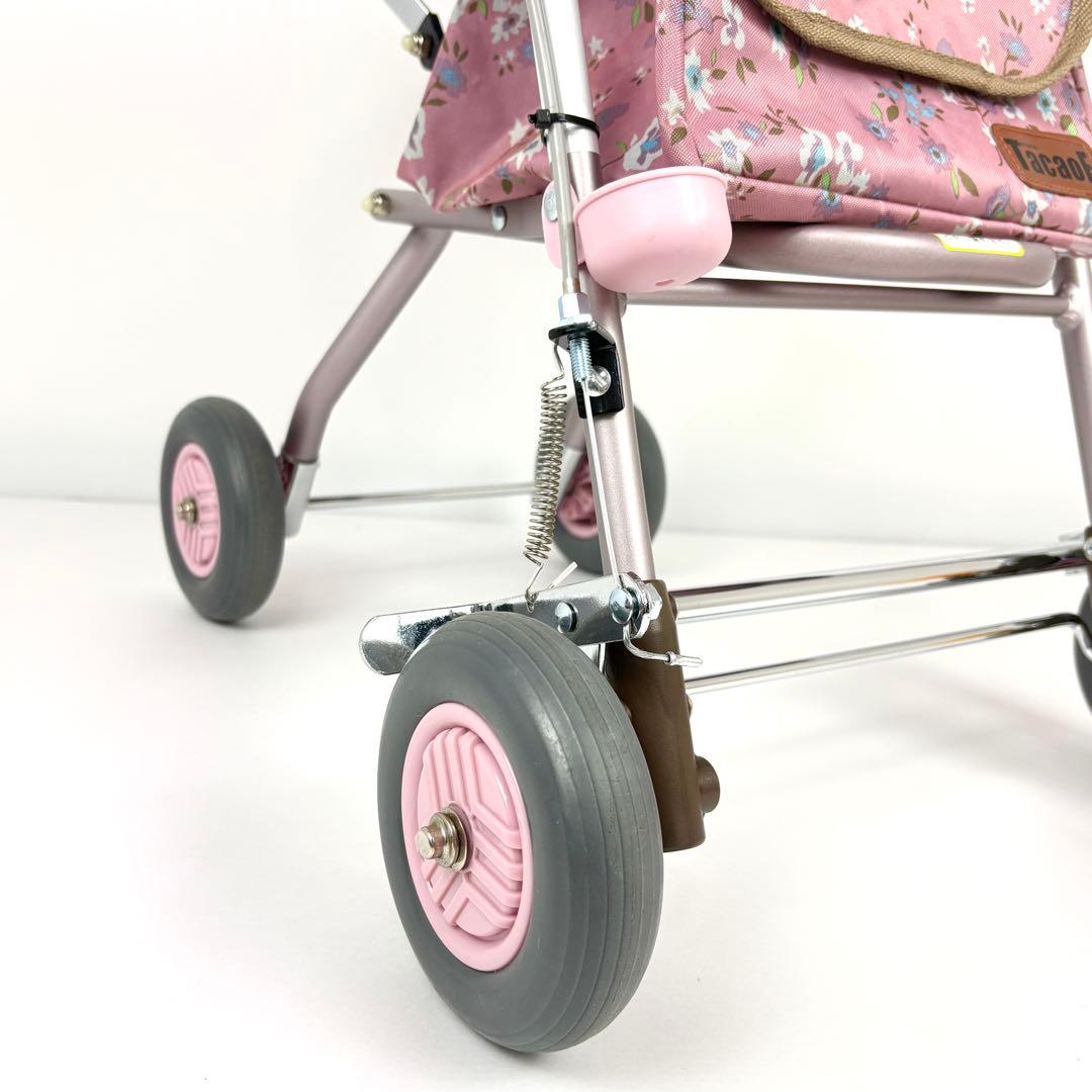 【美品】幸和製作所　シルバーカー　プチカ SICP01　フラワー