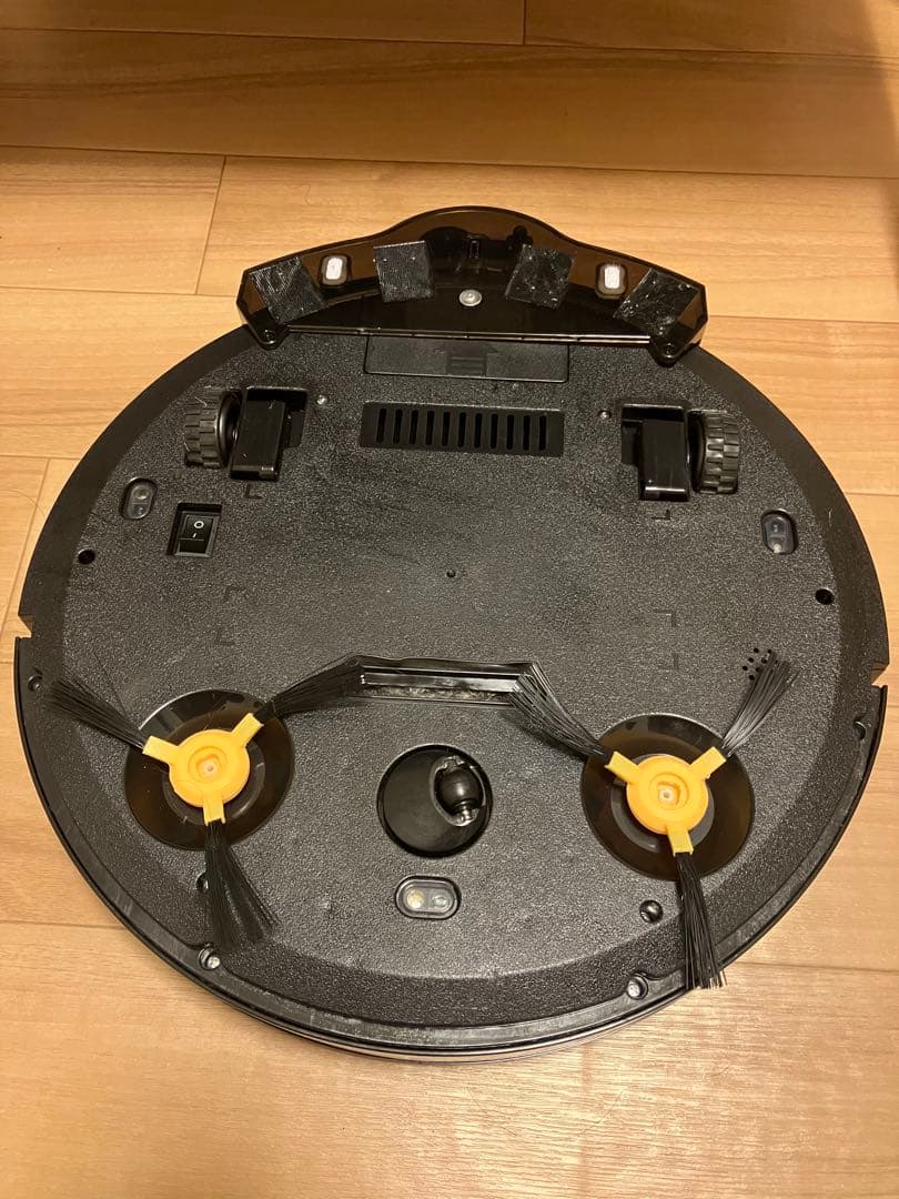 ロボット掃除機 黒 リモコン付属