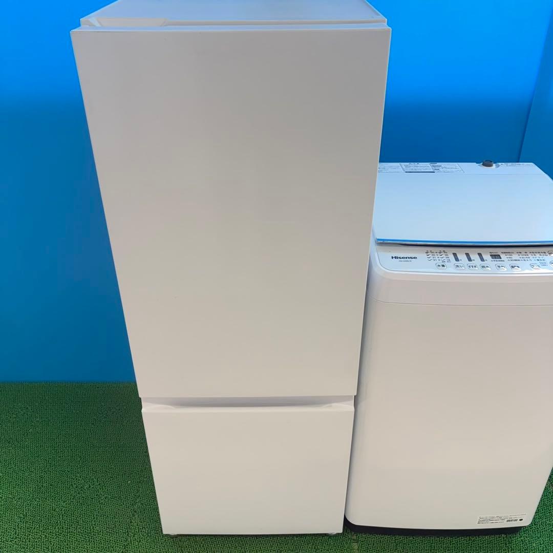 831 メーカー統一　極美品　家電　セット　冷蔵庫　洗濯機　高年式　保証込み
