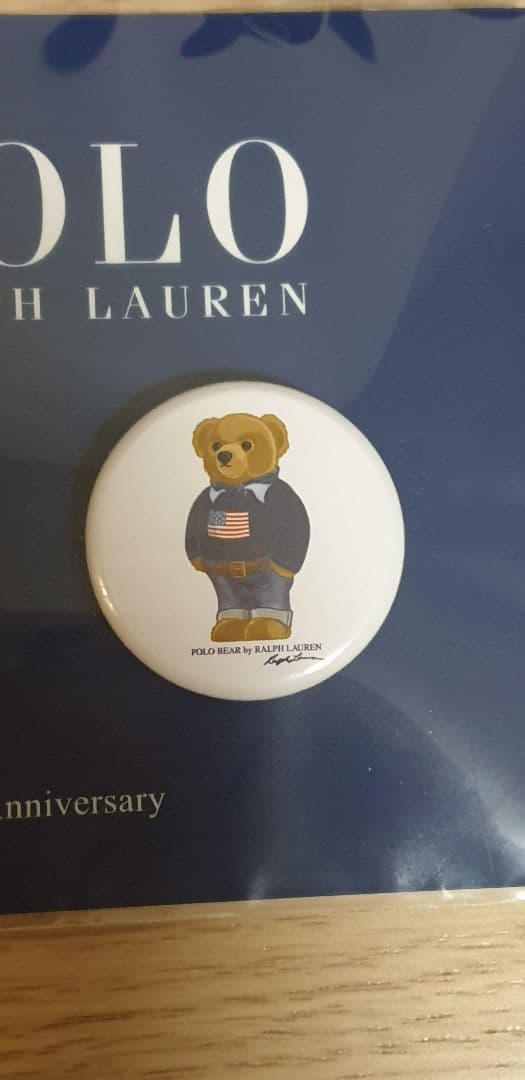 ポロラルフローレン1周年記念缶バッチセット（POLO RALPH LAUREN）