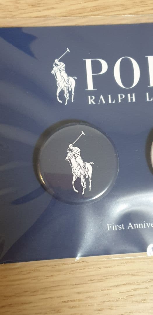 ポロラルフローレン1周年記念缶バッチセット（POLO RALPH LAUREN）