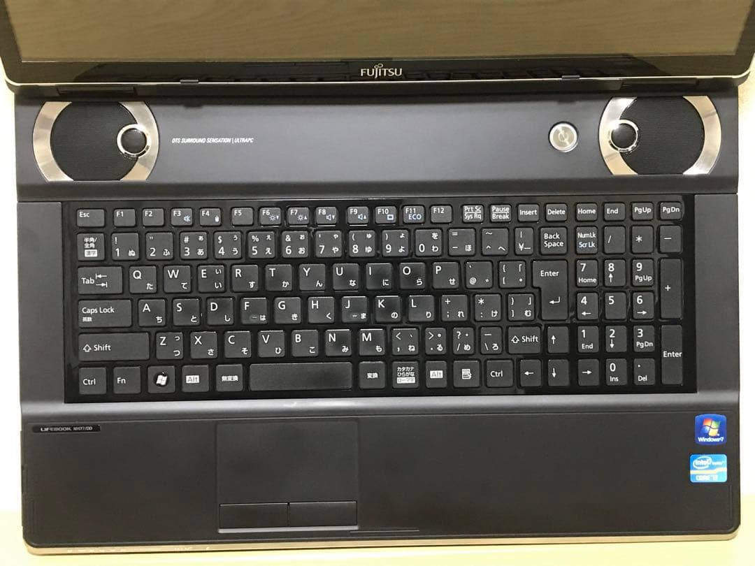 富士通 Lifebook NH70/DD Win11 i7 SSD+HDD