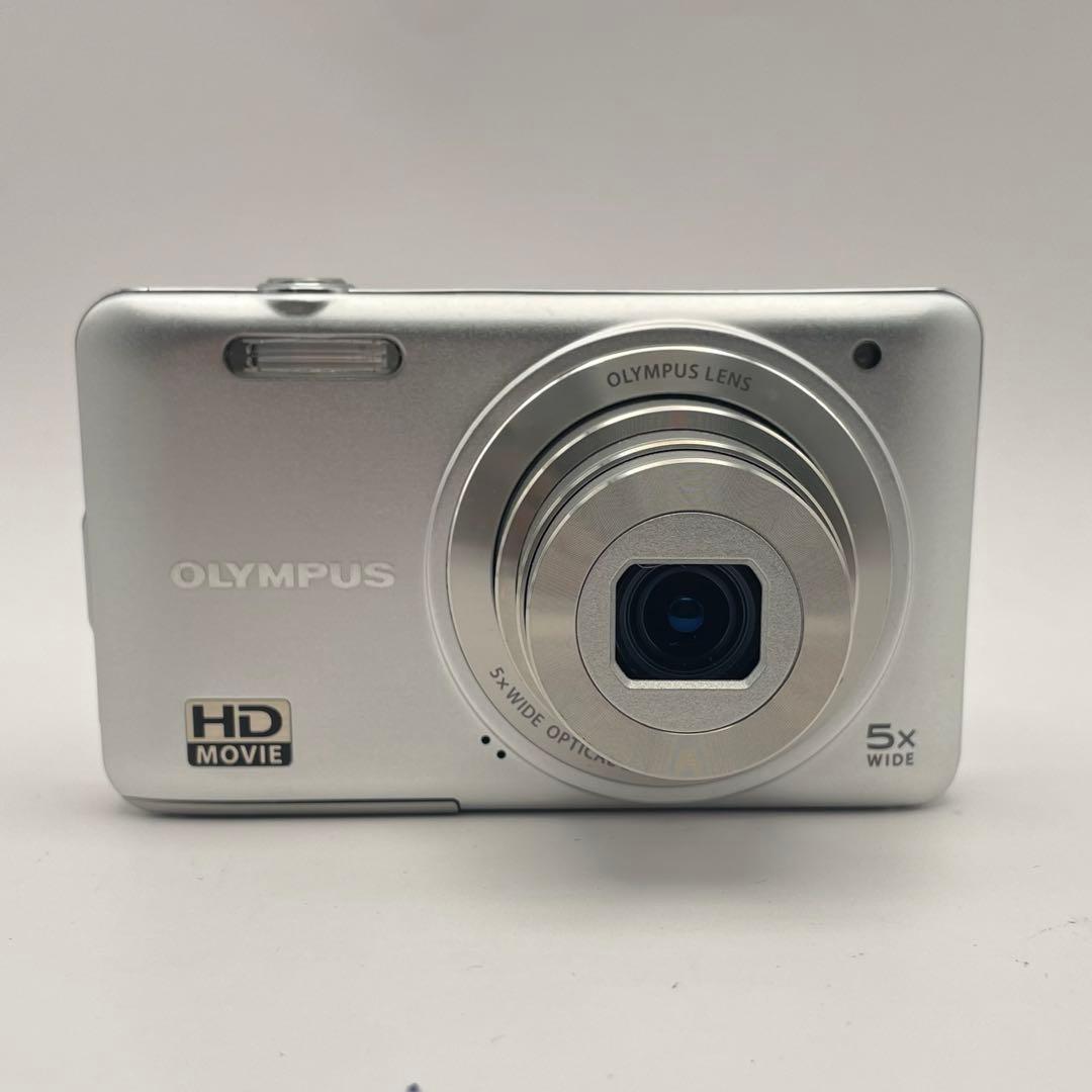 【美品】OLYMPUS オリンパス VG-140 シルバー デジタルカメラ