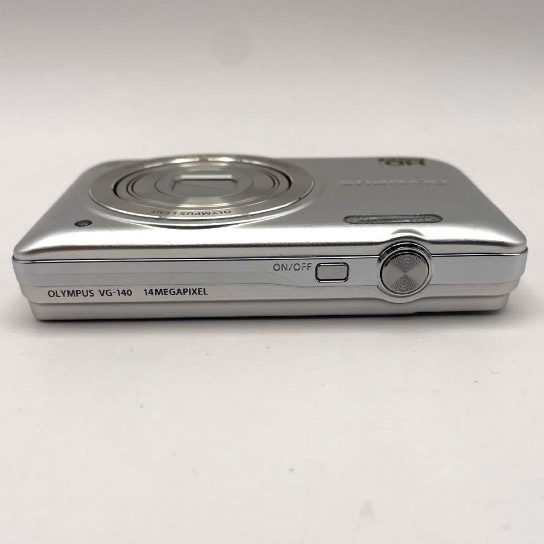 【美品】OLYMPUS オリンパス VG-140 シルバー デジタルカメラ