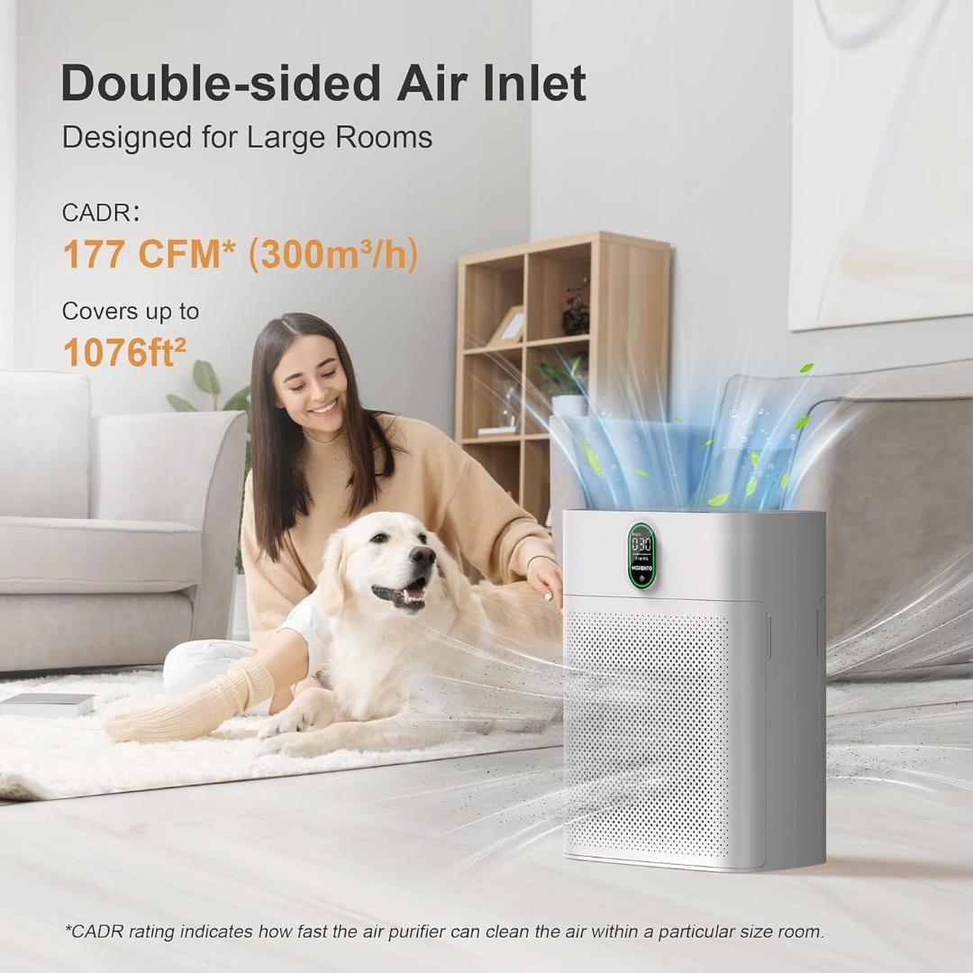 新品　空気清浄機 60畳 HEPAフィルタ 簡単お手入れ 花粉症　新生活