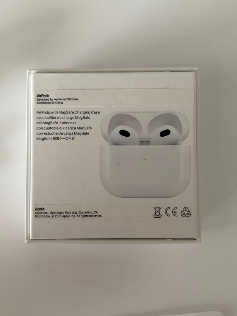 AirPods MagSafe 充電ケース&カバー付き　付属品完備超美品
