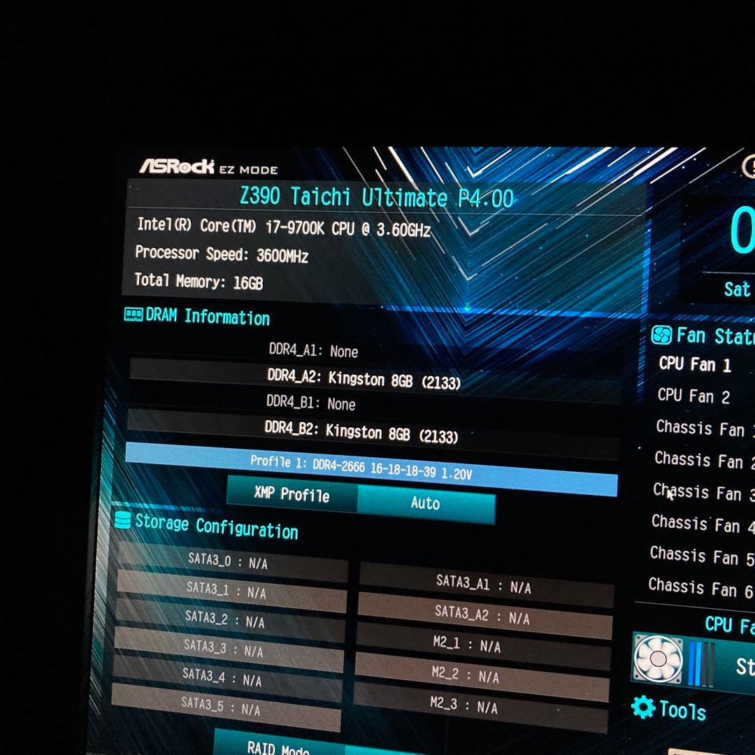 HyperX FURY DDR4 16GB (8GBx 2枚)セット