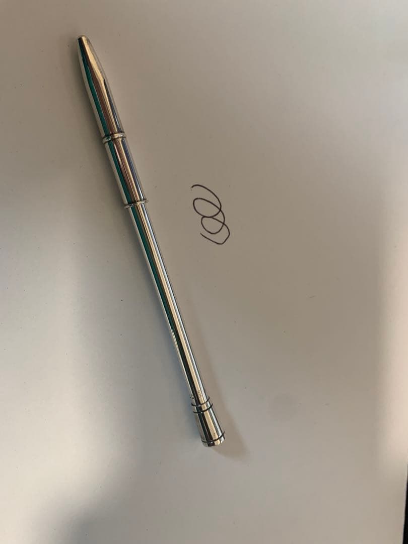 HERMES SV925 キャップ付　ボールペン　インクあり　エルメス