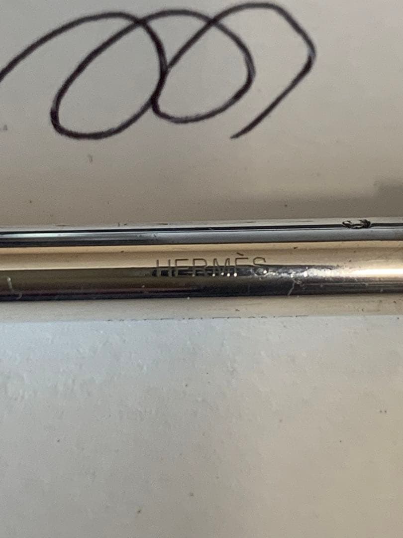 HERMES SV925 キャップ付　ボールペン　インクあり　エルメス