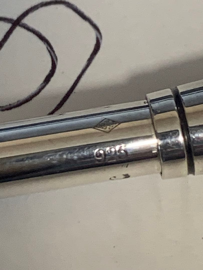 HERMES SV925 キャップ付　ボールペン　インクあり　エルメス