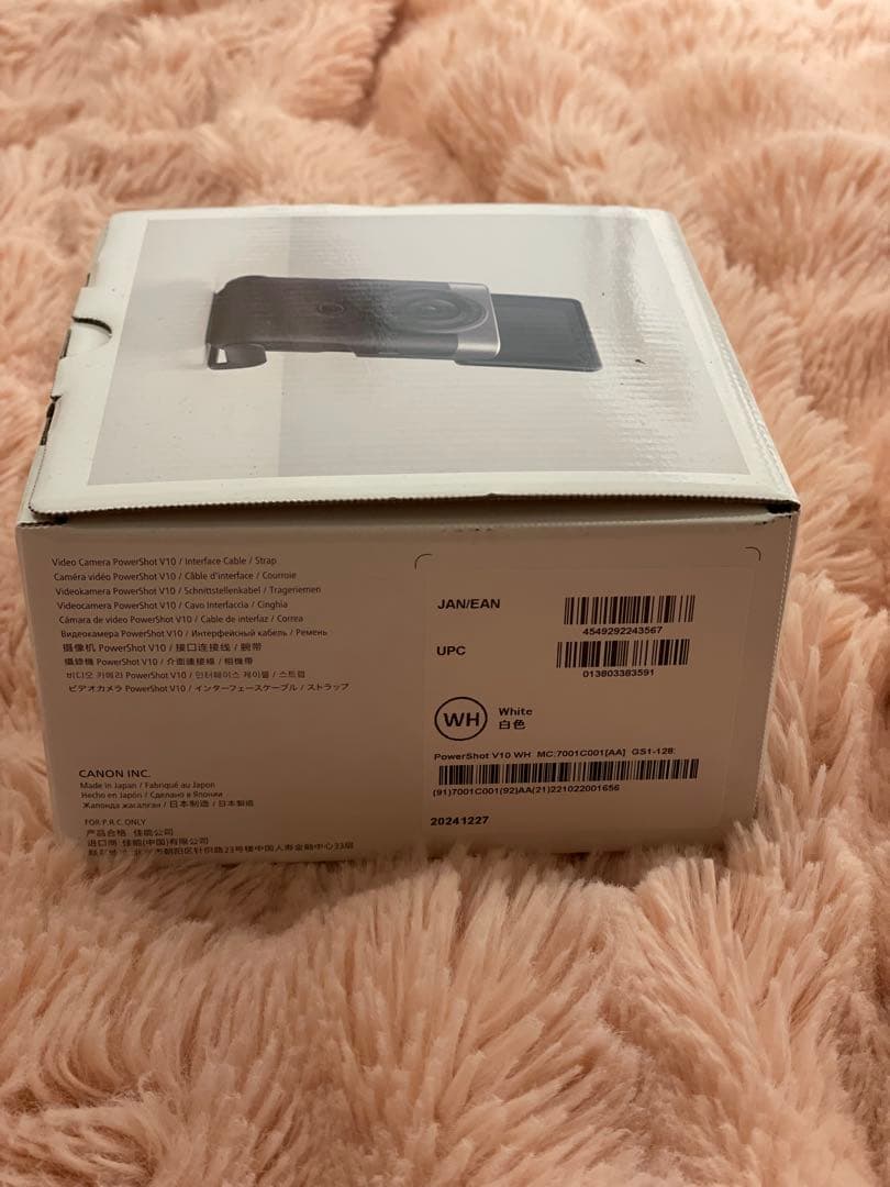 Canon PowerShot V10 本体 + microSD付き
