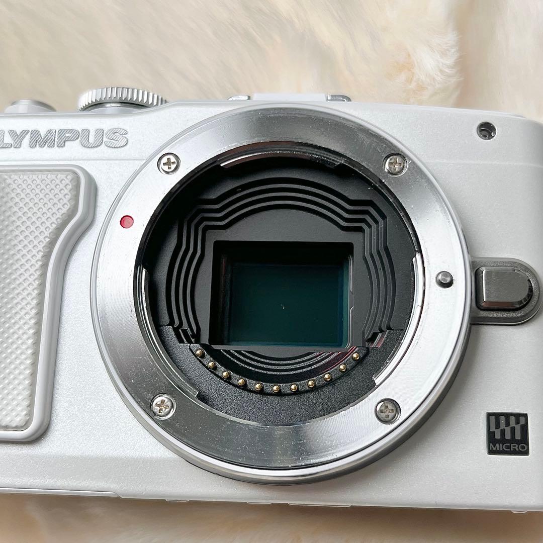 【美品】 OLYMPUS PEN Lite E-PL6 ダブルレンズキット