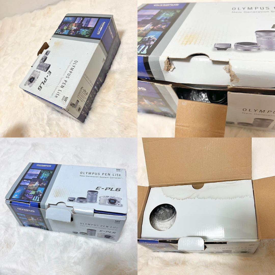 【美品】 OLYMPUS PEN Lite E-PL6 ダブルレンズキット