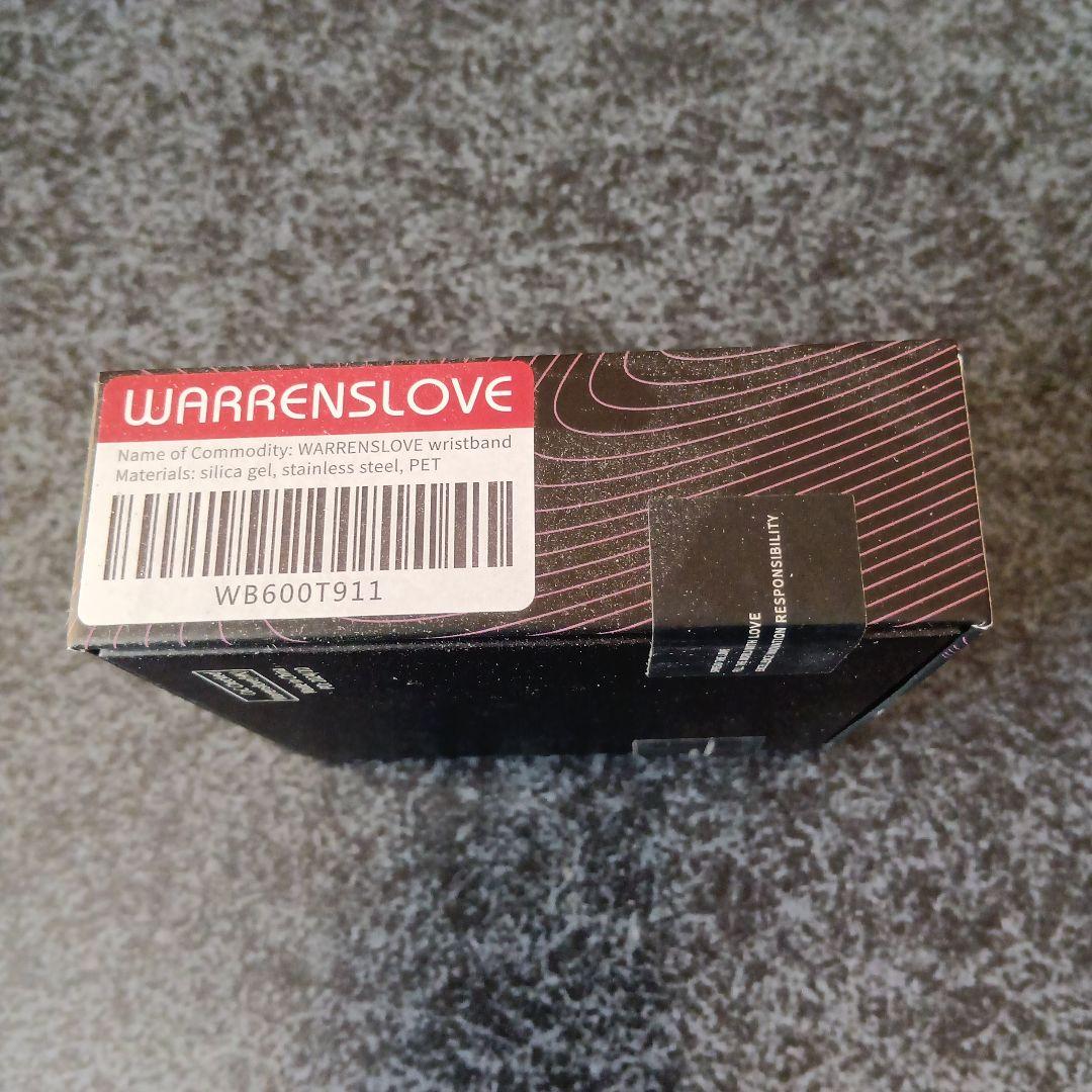 WARRENSLOVE wristband レッド