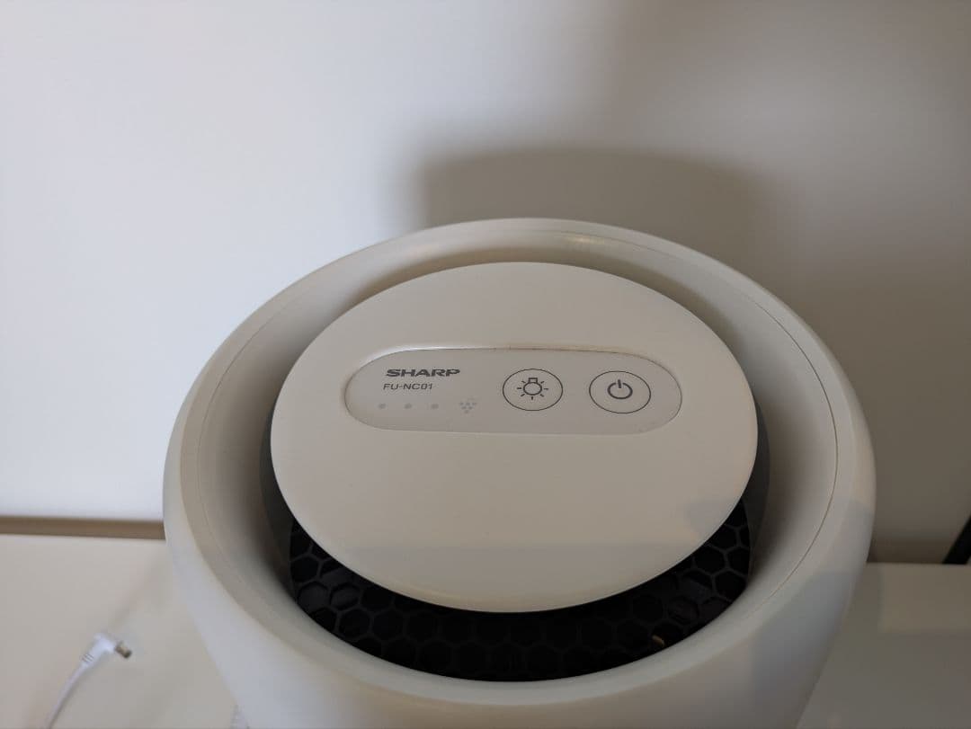 SHARP 空気清浄機 FU-NC01 ホワイト 美品　2022年製