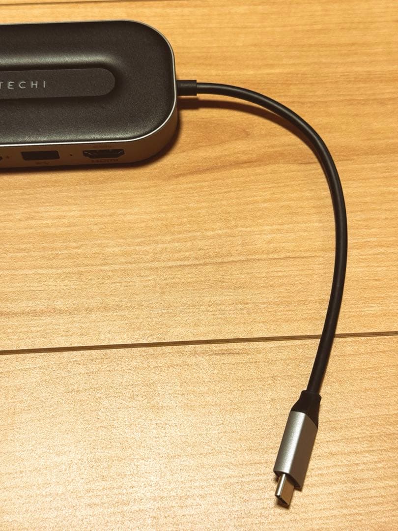 SATECHI USB-Cハブ 6 in 1 アルミニウムマルチポート USB4