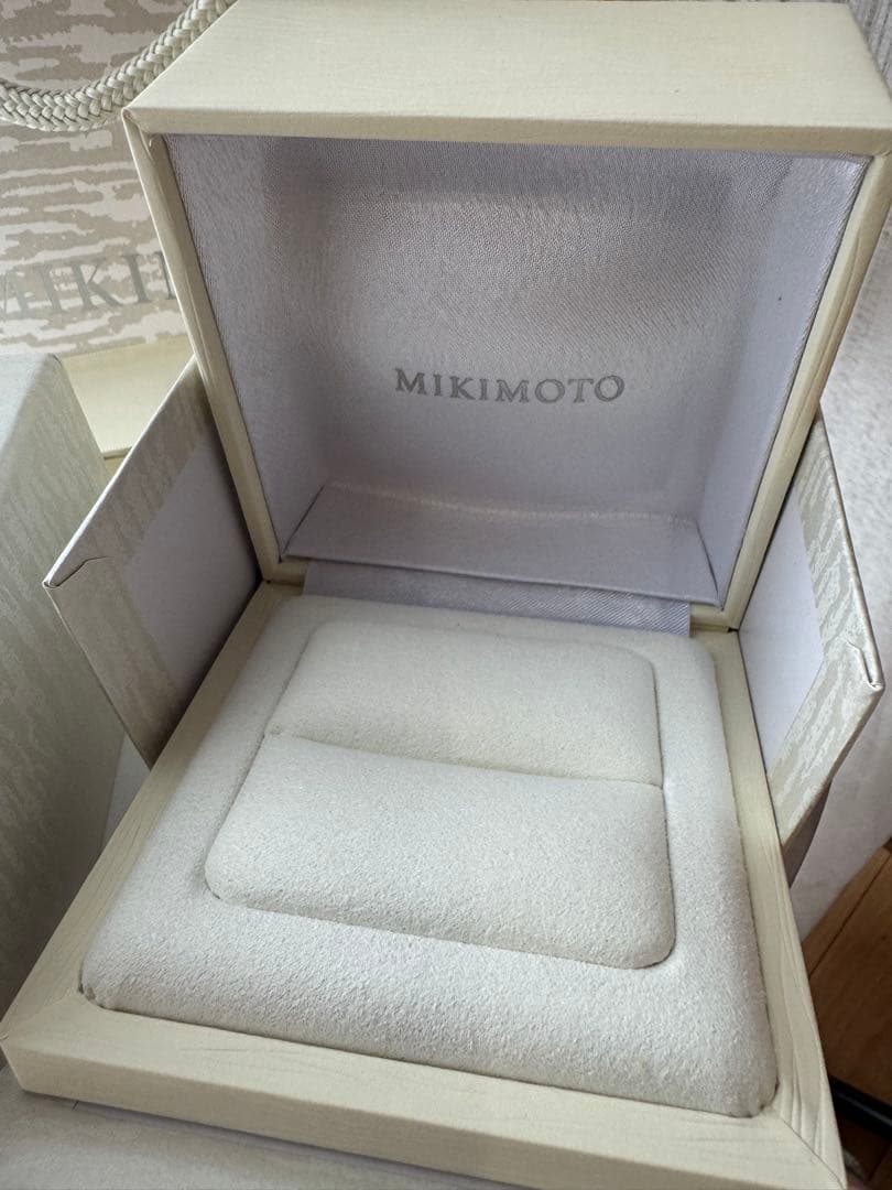 ミキモト mikimoto リング　空き箱　ケース