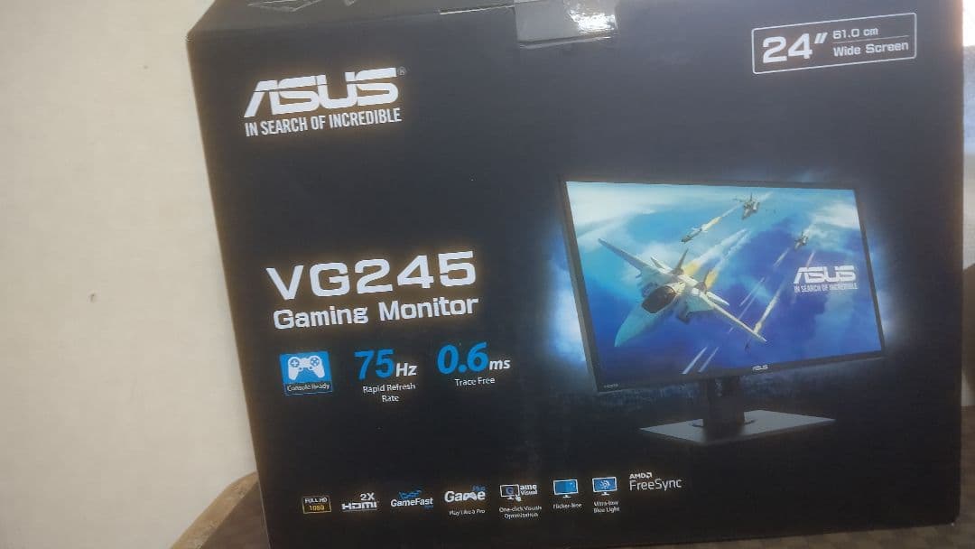 ASUSゲーミングモニター24インチ【美品】