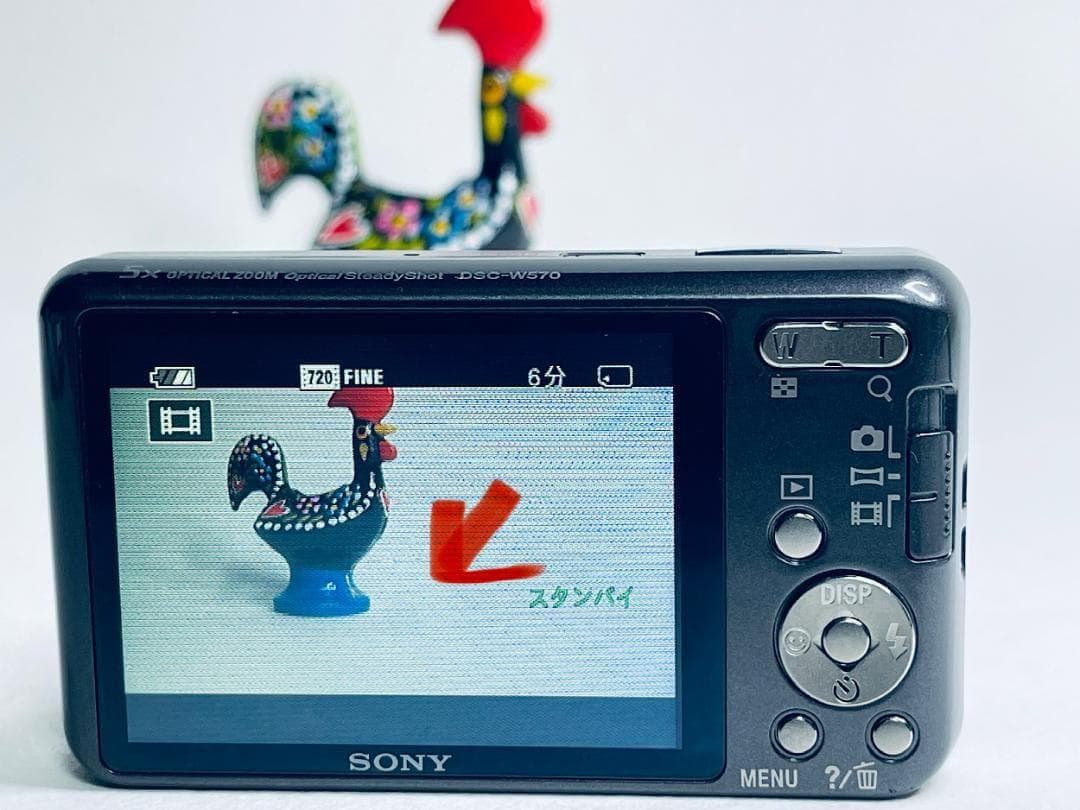 動作OK ソニー SONY Cyber-shot DSC-W570 デジカメ