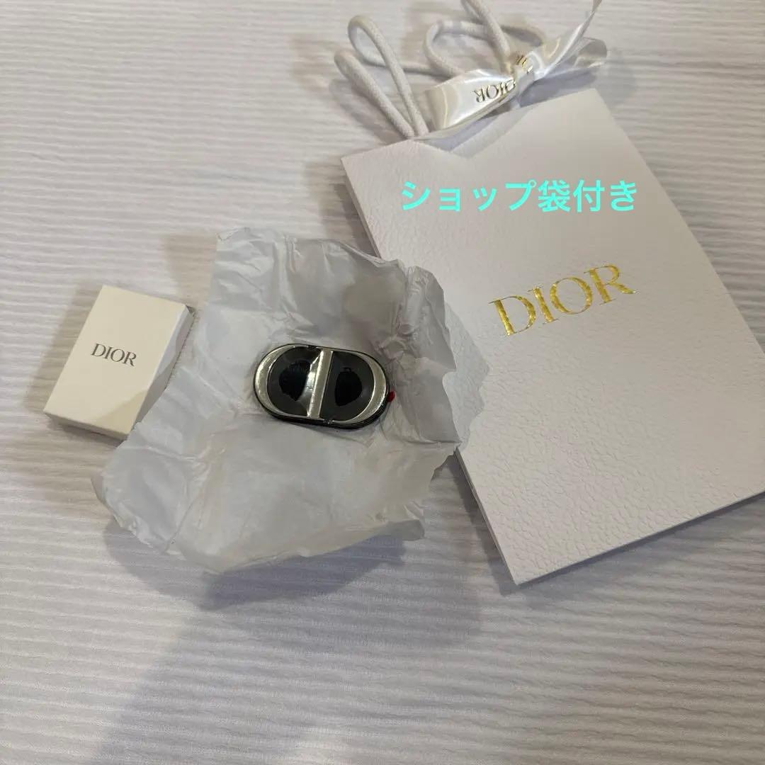 [新品、未使用]DIOR ディオールノベルティミラースマホスタンドショップ袋付き