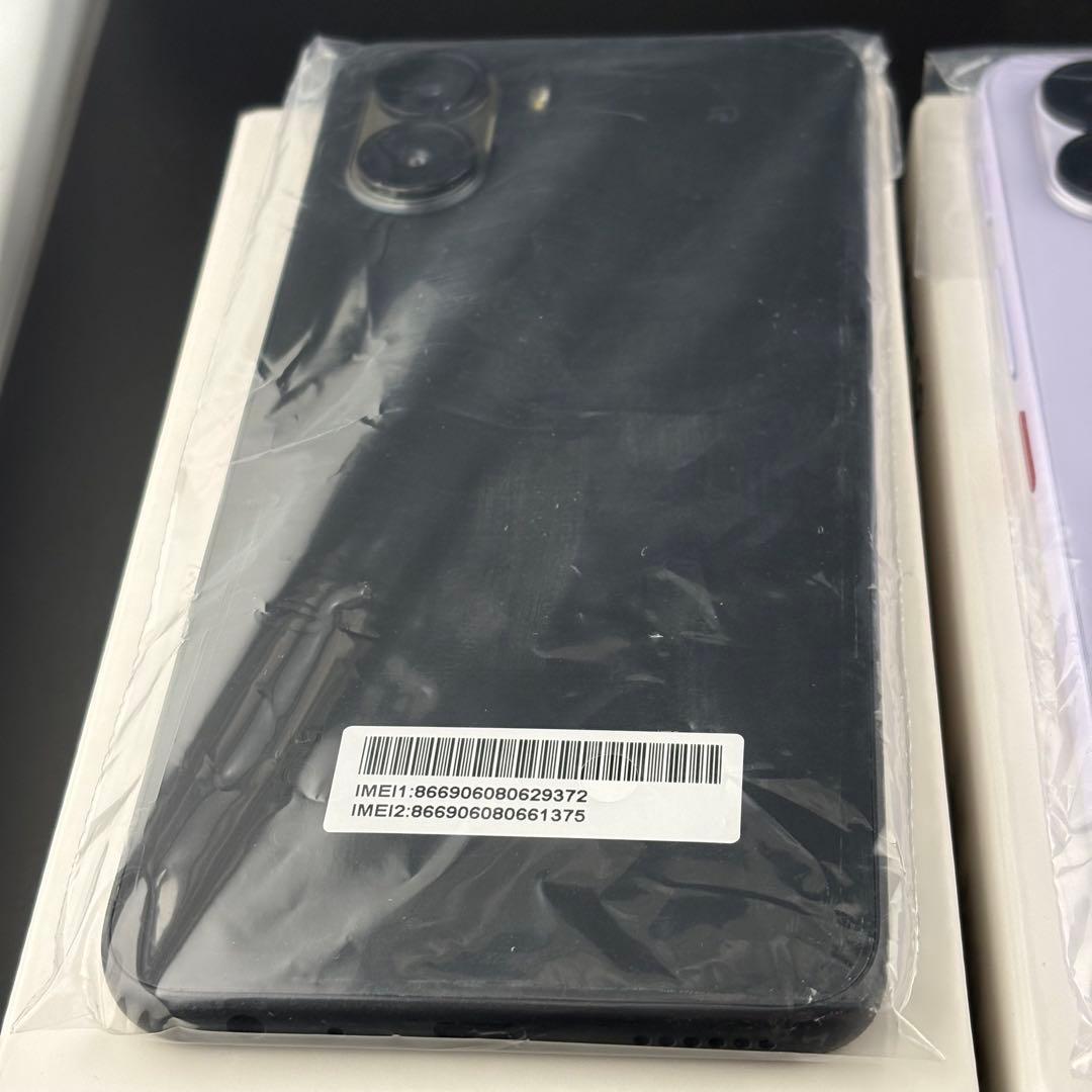 【新品・未使用品】nubia S2 本体　黒　白　ブラック　ホワイト　二台セット