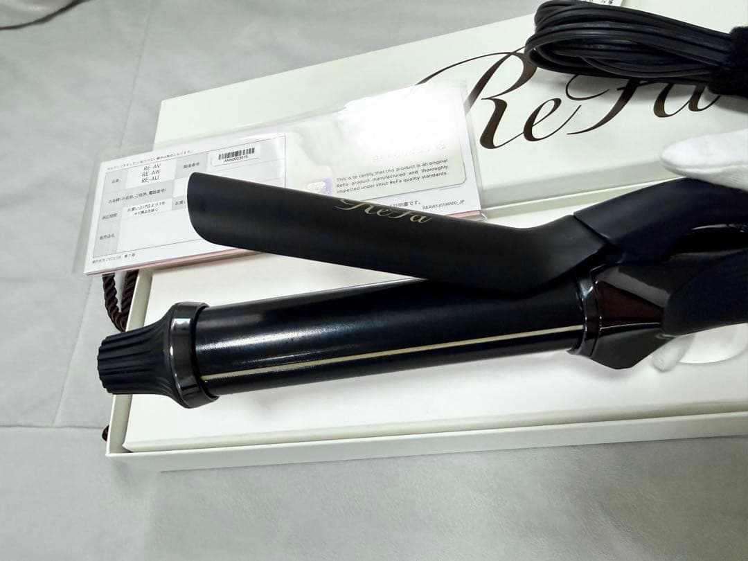 ReFa カールヘアアイロン プロ ブラック 32mm