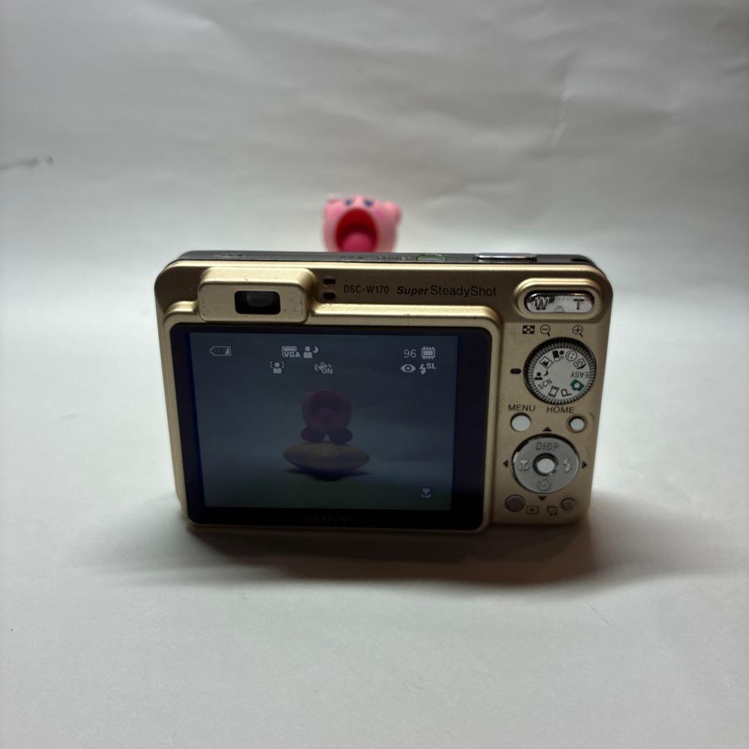 SONY Cyber-shot DSC-W170 通電動作確認済み
