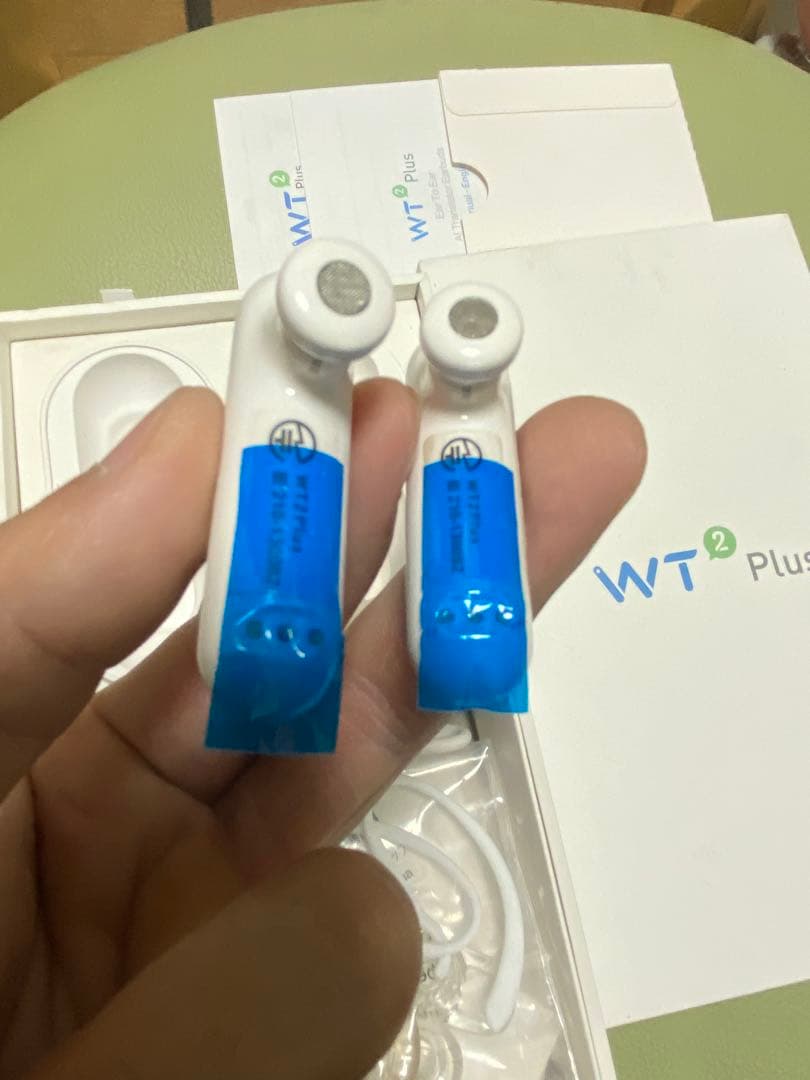 Timekettle WT2plus ワイヤレスイヤホン 翻訳機