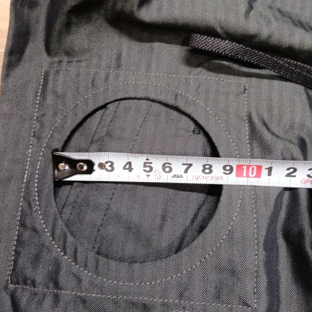 新品未使用　グレー 空調服 ポリエステル製　美品大きめサイズ