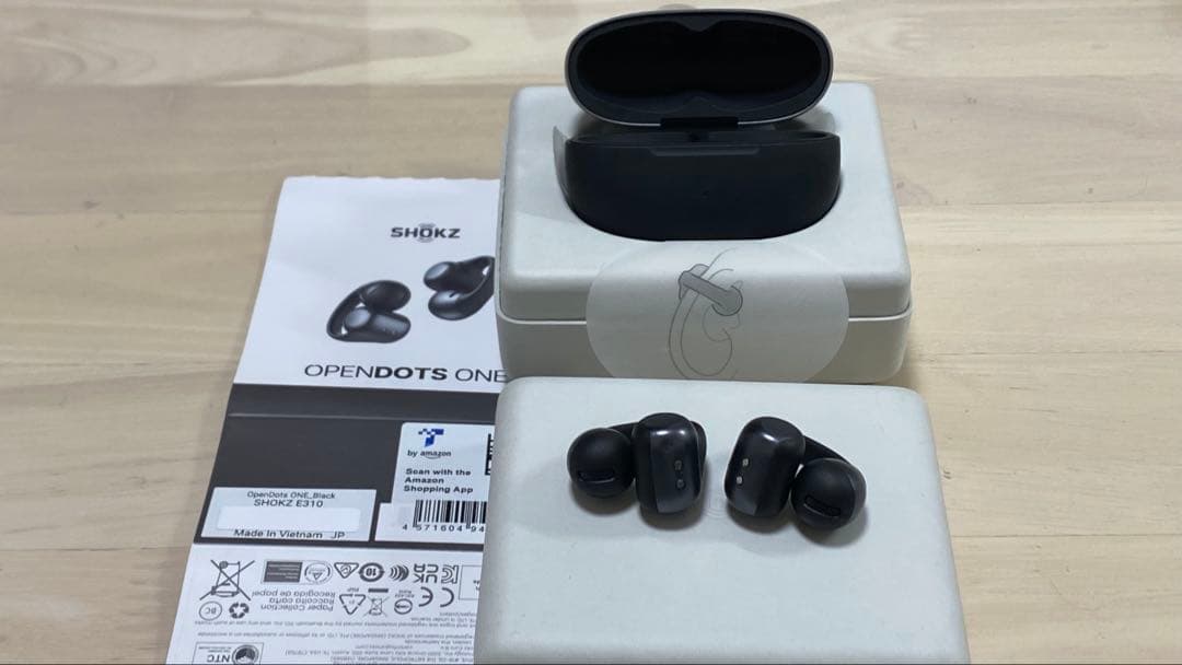 OpenDots ONE ワイヤレスイヤホン ブラック