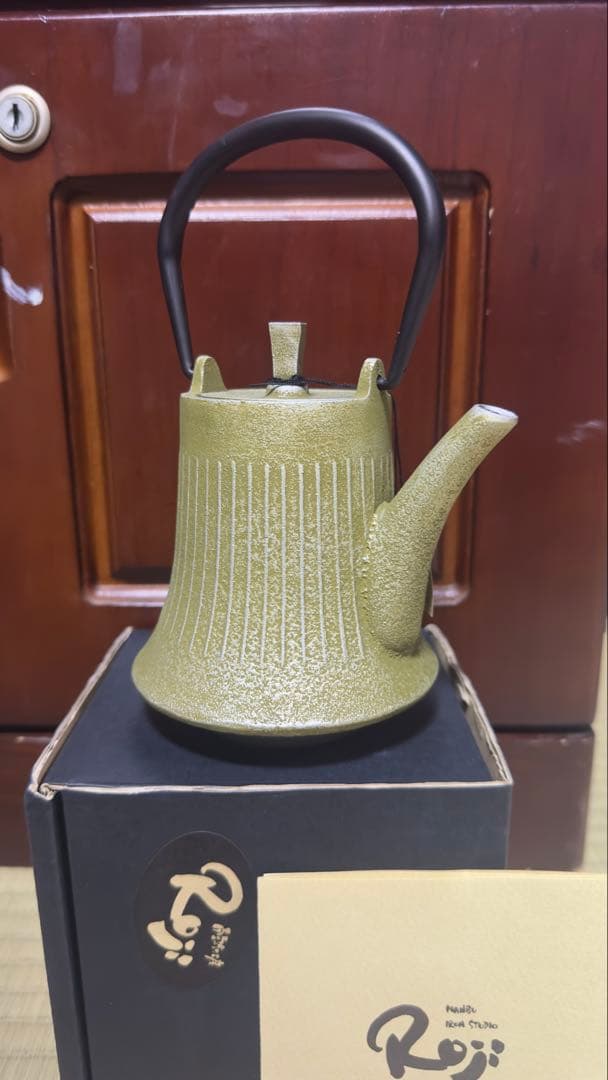 鋳鉄急須　南部工房ティーケトル teapot 400cc 未使用内側ホーロー仕上
