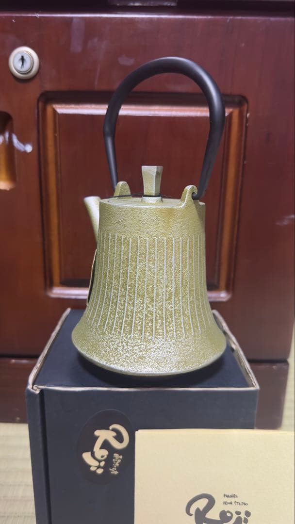 鋳鉄急須　南部工房ティーケトル teapot 400cc 未使用内側ホーロー仕上