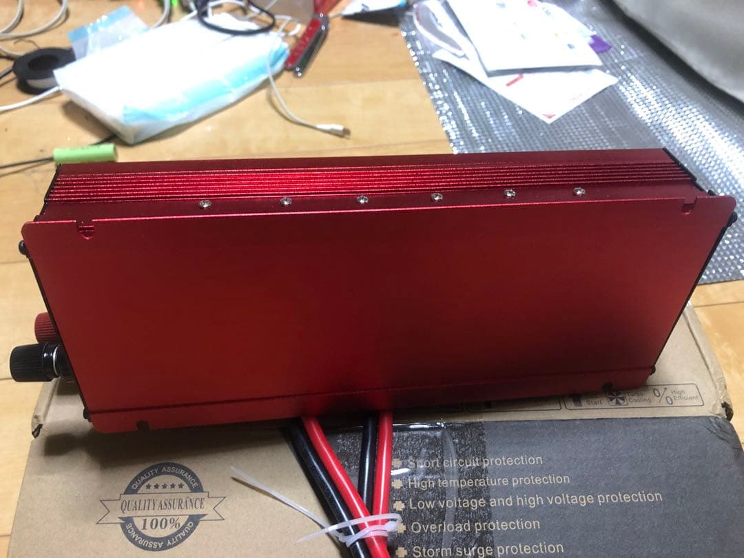 【新品・未使用】インバータ 3000w/1500W DC24V→AC100V