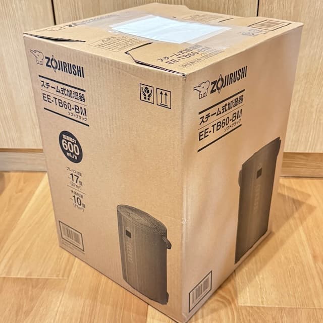 象印マホービン EE-TB60-BM 加湿器 ブラック 黒