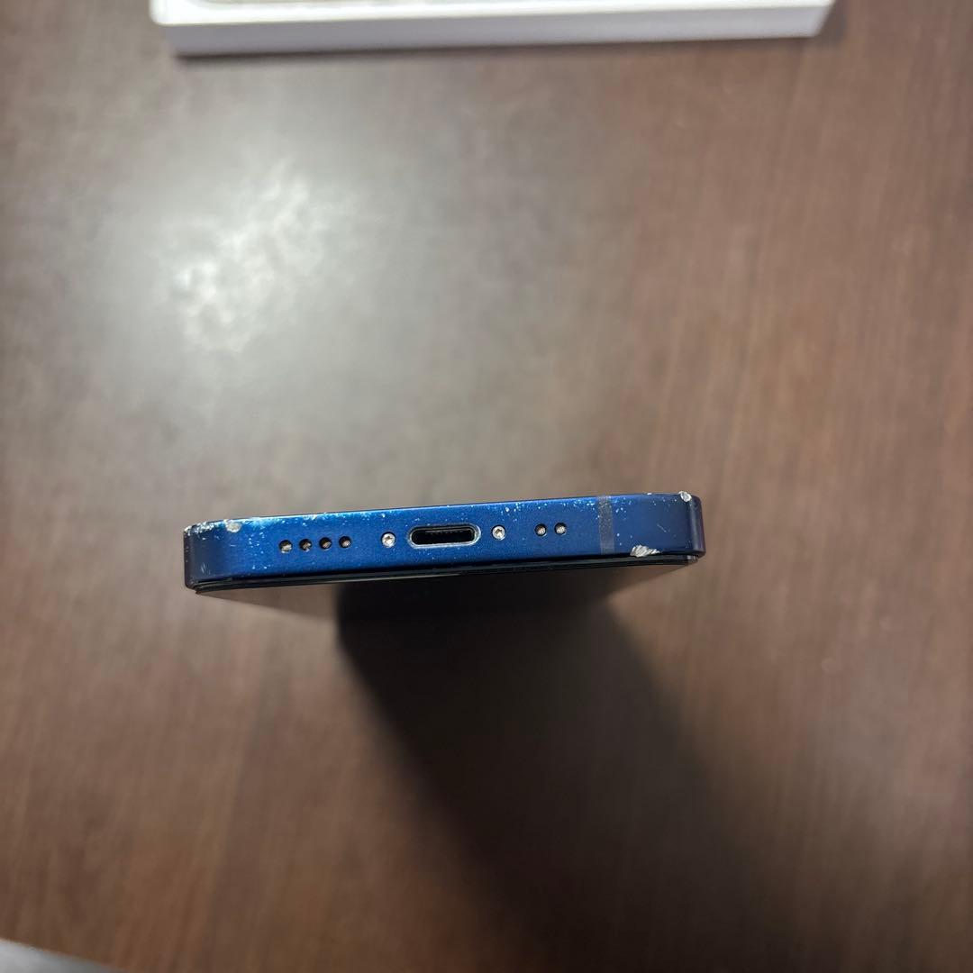 Apple iPhone 12 mini ジャンク　青
