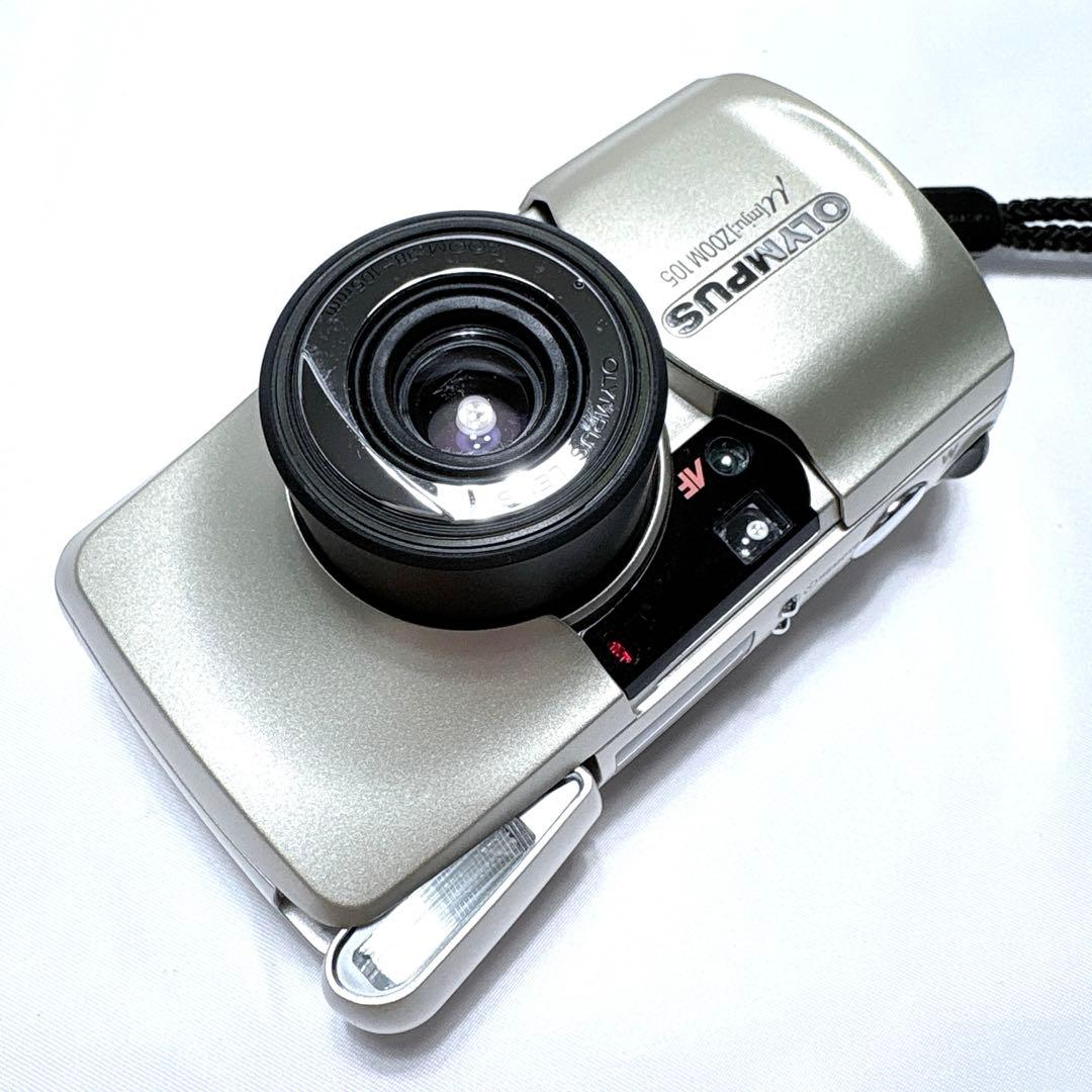 【動作確認済】OLYMPUS μ [mju:] ZOOM 105 フィルムカメラ