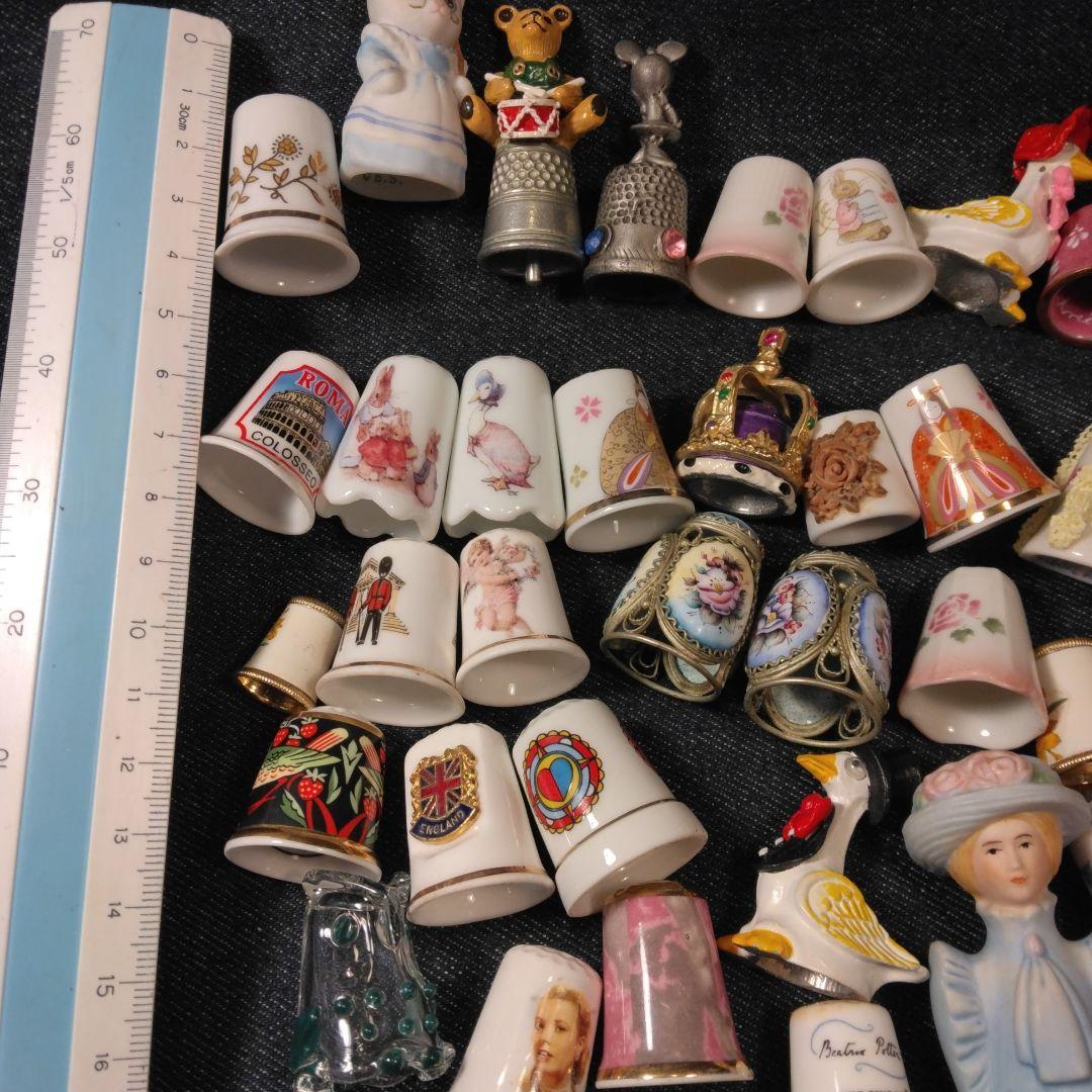 指貫　シンブル　裁縫　置物　まとめ　ビンテージ　中古品