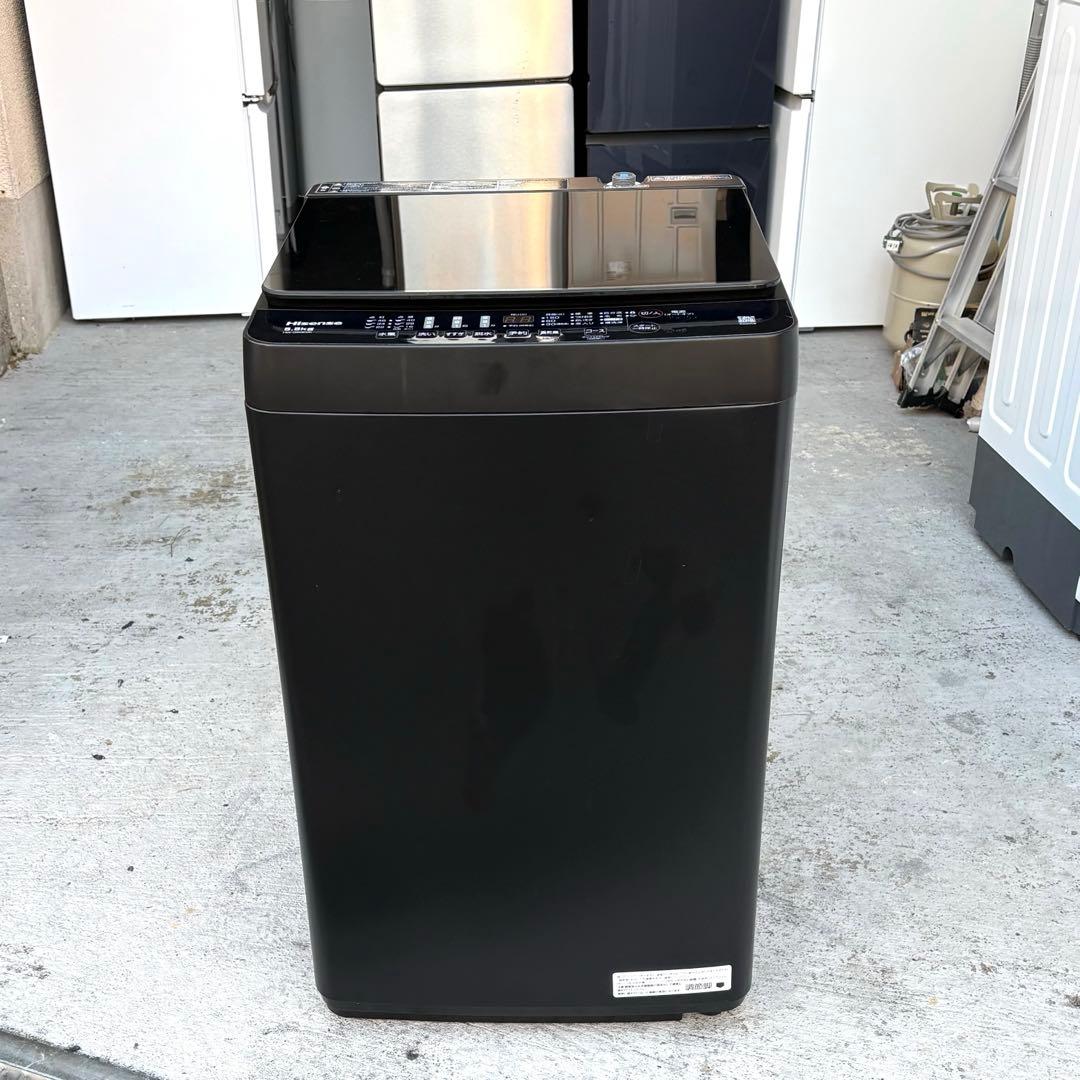 Hisense 2022年ガラスストップセット 1人暮らしセット　分解洗浄済み