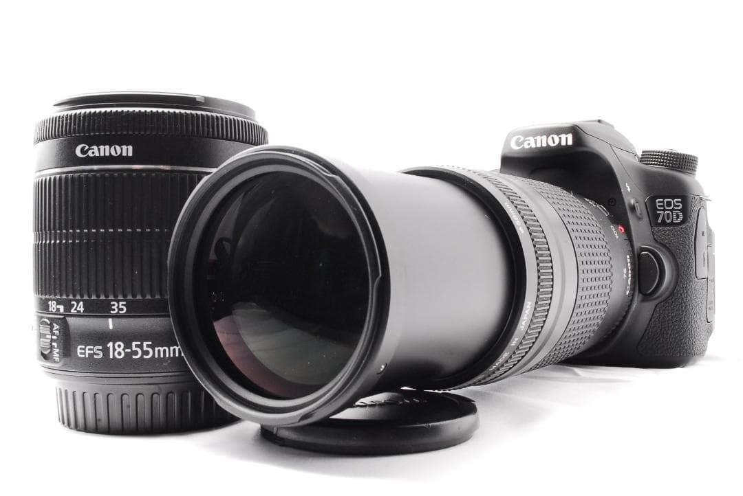ニシ✨Wi-Fi搭載✨Canon EOS 70D✨ダブルレンズセット