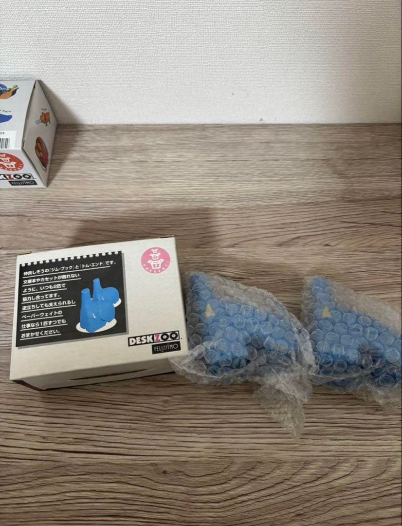 フェリシモ　DESK ZOO 動物型文房具　8点セット