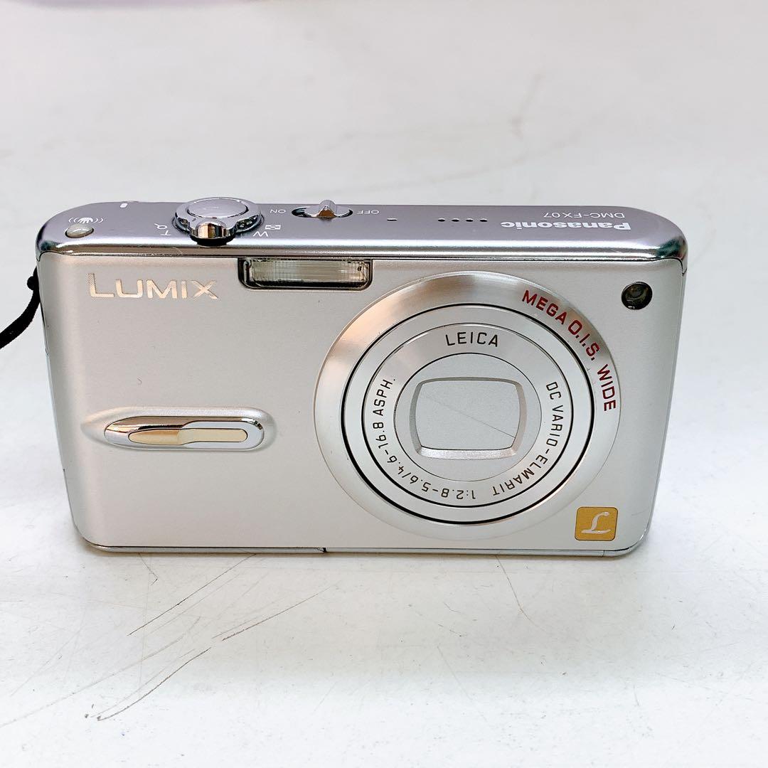 2AAM005【動作品】パナソニックLumix デジカメDMC -FX07