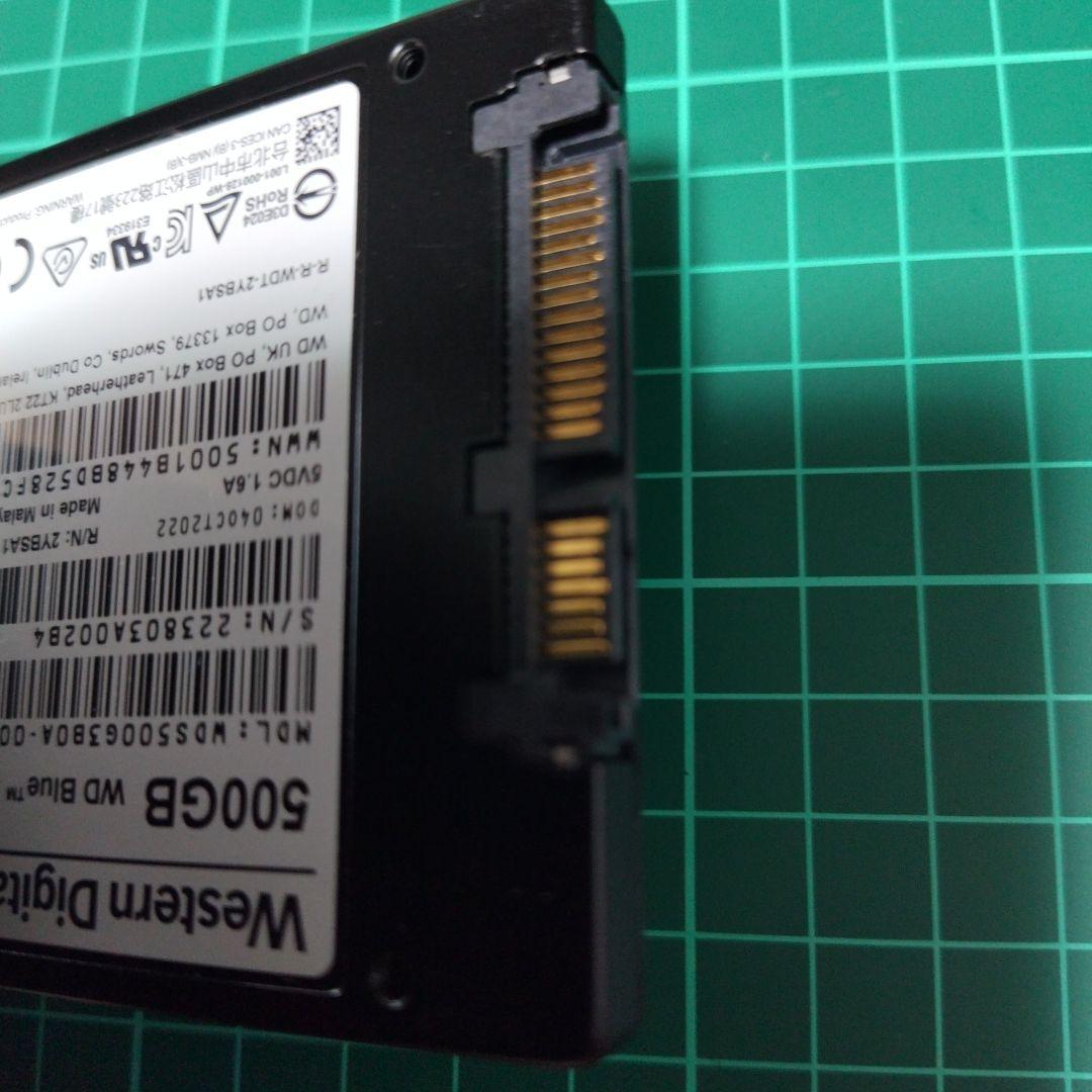 WD Blue SA510 500GB SATA SSD 2.5インチ