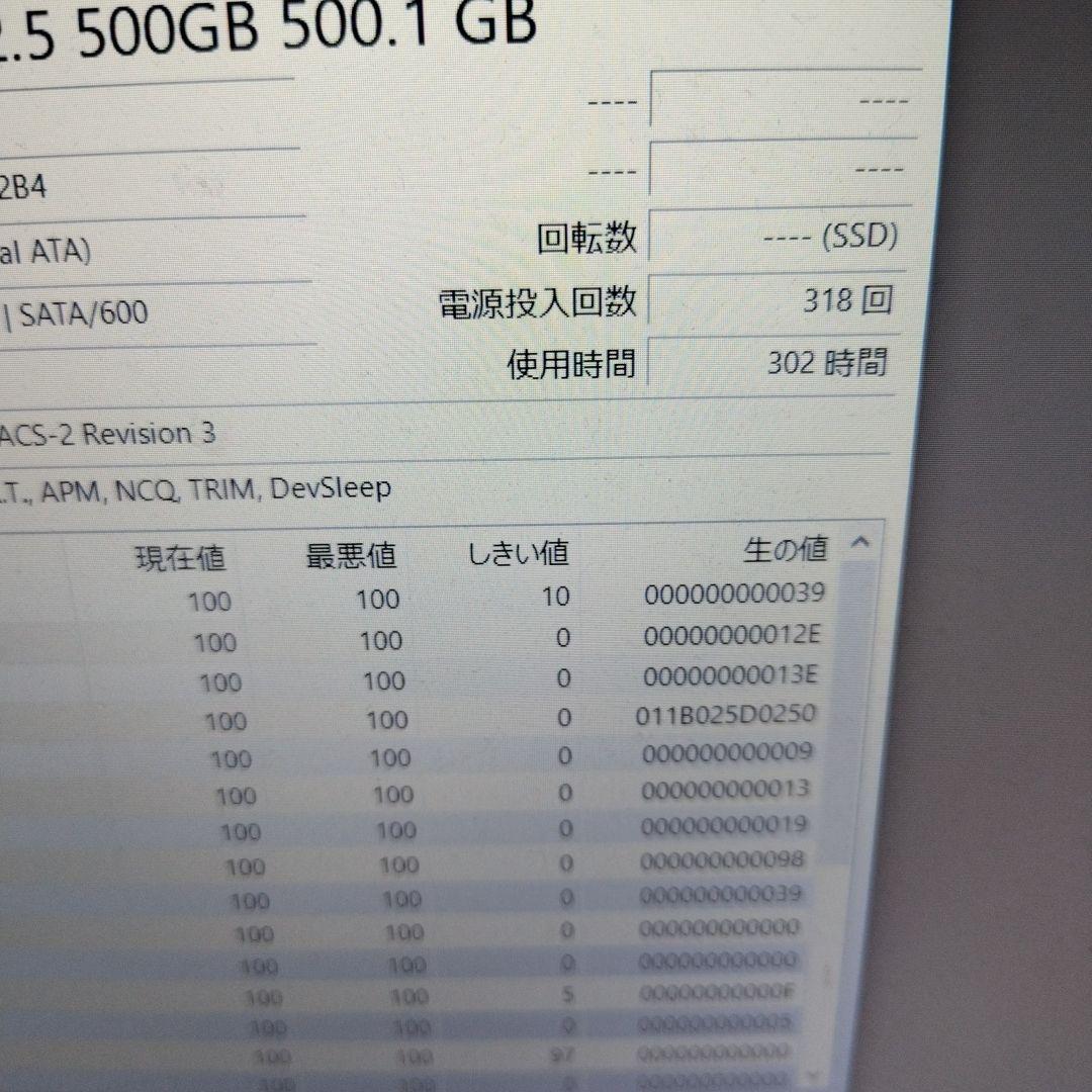 WD Blue SA510 500GB SATA SSD 2.5インチ