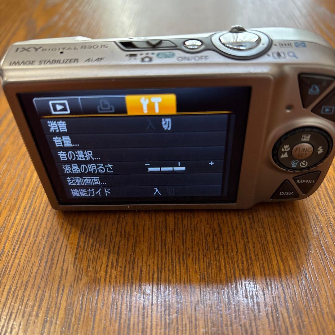 Canon IXY DIGITAL 830IS キャノンデジタルカメラ