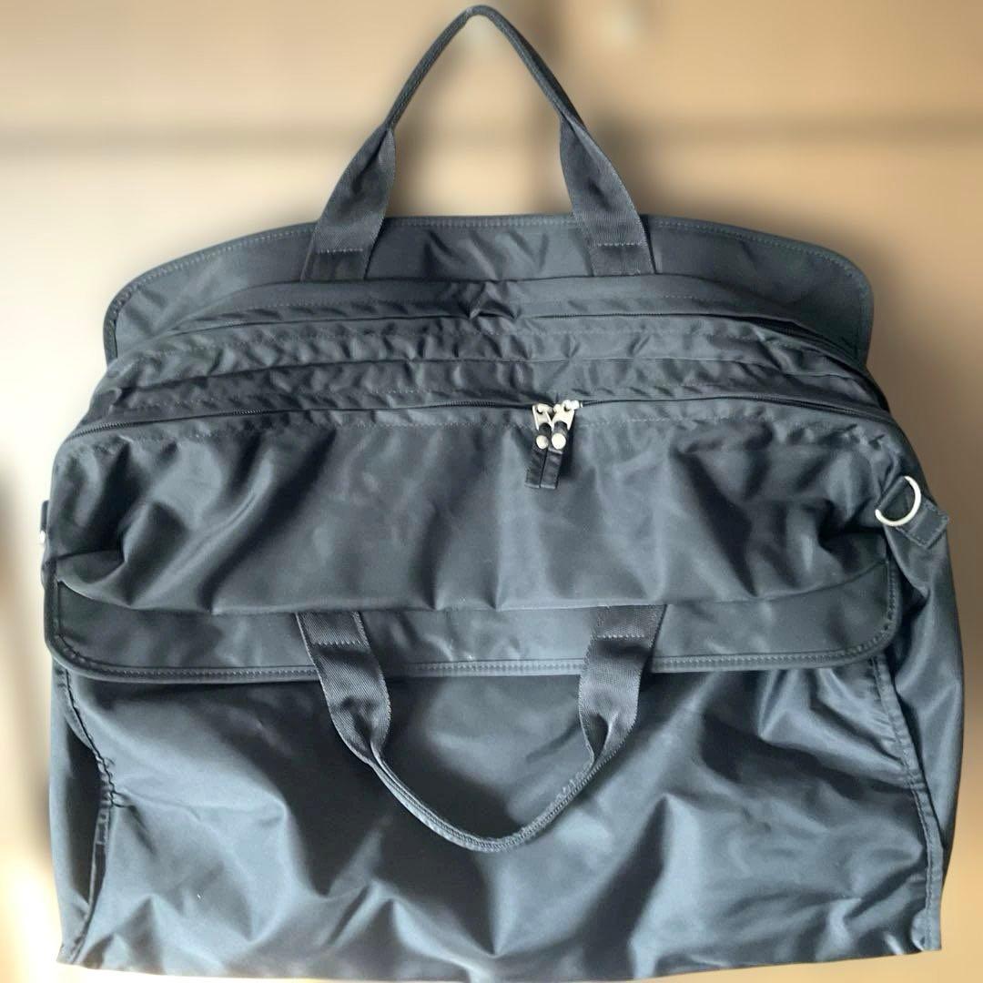 SAZABY サザビー ボストン ショルダー バッグ 黒 2way