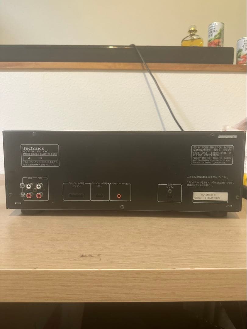 Technics カセットデッキ オートリバース