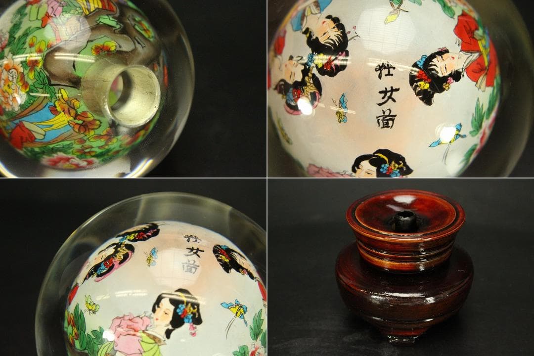 中国美術 七宝 玉石 小物6点まとめて(ZE739)